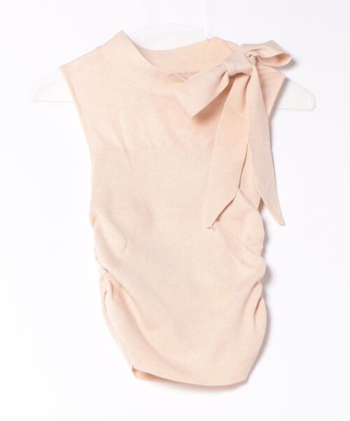 Jasmine Grandiflorum（ジャスミングランディフローラム）の「【Jasmine】リボンノンスリーブブラウス (SS)（シャツ/ブラウス・レディース・ブラック/オフホワイト/ブルー/ライトグリーン/ピンク・FREE）」の11枚目の写真