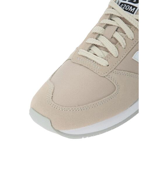 Green　Parks（グリーンパークス）の「■NEW BALANCE 420M（スニーカー・レディース・ブラック/ベージュ・23.5cm/24.5cm）」の5枚目の写真