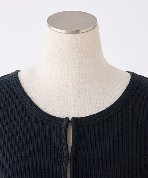 one after another NICE CLAUP（ワンアフターアナザーナイスクラップ）の「マルチウェイトップス（Tシャツ/カットソー・レディース・ブラック/ブラック系その他/サックスブルー/イエロー・FREE）」の11枚目の写真