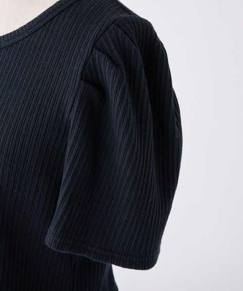 one after another NICE CLAUP（ワンアフターアナザーナイスクラップ）の「マルチウェイトップス（Tシャツ/カットソー・レディース・ブラック/ブラック系その他/サックスブルー/イエロー・FREE）」の12枚目の写真