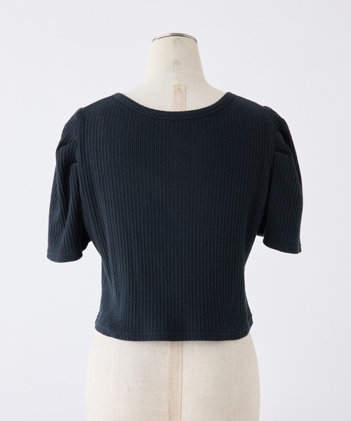 one after another NICE CLAUP（ワンアフターアナザーナイスクラップ）の「マルチウェイトップス（Tシャツ/カットソー・レディース・ブラック/ブラック系その他/サックスブルー/イエロー・FREE）」の10枚目の写真