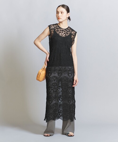 torazzo donna トラッツォドンナ ワンピース シアー torrazzo donna （トラッゾドンナ）】2WAYシースルータックワンピース