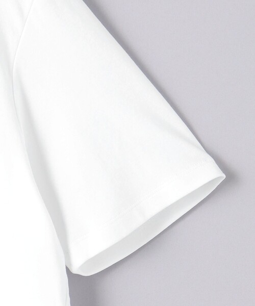 UNITED ARROWS（ユナイテッドアローズ）の「ベーシック スムース クルーネック Tシャツ（Tシャツ/カットソー・メンズ・ホワイト/ブラック・M/S/XL/L）」の11枚目の写真