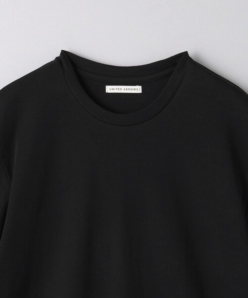 UNITED ARROWS（ユナイテッドアローズ）の「ベーシック スムース クルーネック Tシャツ（Tシャツ/カットソー・メンズ・ホワイト/ブラック・M/S/XL/L）」の16枚目の写真