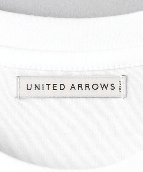 UNITED ARROWS（ユナイテッドアローズ）の「ベーシック スムース クルーネック Tシャツ（Tシャツ/カットソー・メンズ・ホワイト/ブラック・M/S/XL/L）」の18枚目の写真