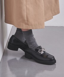 UNITED ARROWS | リボン ビジューローファー(ローファー)