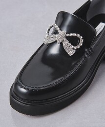 UNITED ARROWS（ユナイテッドアローズ）の「リボン ビジューローファー 