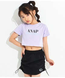 ANAP kids | 2WAYボタンデザインTシャツ(Tシャツ/カットソー)