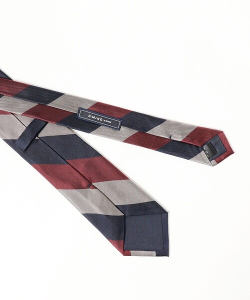 B:MING by BEAMS（ビーミングバイビームス）の「シルク ストライプ ネクタイ③ 24AW（ネクタイ・メンズ・オレンジ/ピンク/レッド/グリーン/ブルー/レッド系その他6/オリーブ/ライトブルー/ブルー系その他2・ONE SIZE）」の13枚目の写真