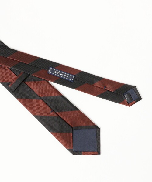 B:MING by BEAMS（ビーミングバイビームス）の「シルク ストライプ ネクタイ③ 24AW（ネクタイ・メンズ・オレンジ/ピンク/レッド/グリーン/ブルー/レッド系その他6/オリーブ/ライトブルー/ブルー系その他2・ONE SIZE）」の15枚目の写真