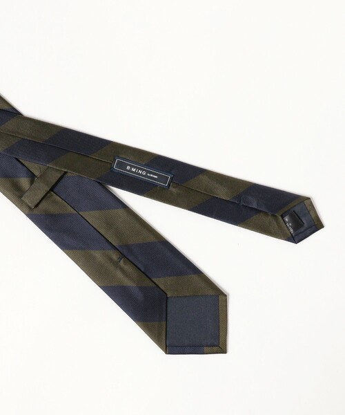 B:MING by BEAMS（ビーミングバイビームス）の「シルク ストライプ ネクタイ③ 24AW（ネクタイ・メンズ・オレンジ/ピンク/レッド/グリーン/ブルー/レッド系その他6/オリーブ/ライトブルー/ブルー系その他2・ONE SIZE）」の21枚目の写真