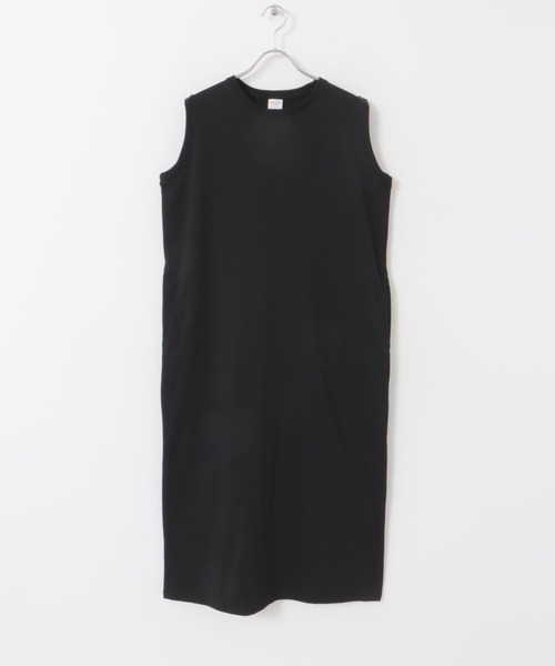 URBAN RESEARCH DOORS(アーバンリサーチドアーズ)の「USAコットンノースリーブカットワンピース(ワンピース・レディース・ブラック/ブルー/グレー・MEDIUM)」の19枚目の写真