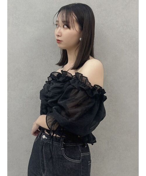 dazzlin（ダズリン）の「2WAYシアーギャザーシャーリング