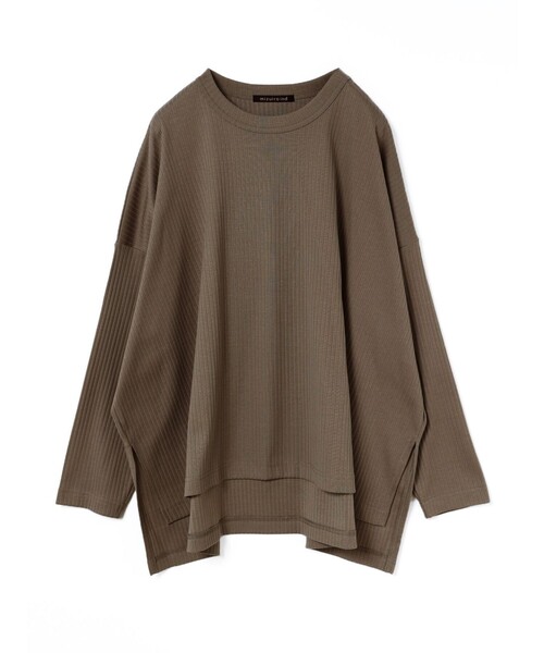 【セール】mizuiro ind クルーネックワイドT（Tシャツ/カットソー）｜mizuiroind（ミズイロインド）