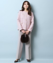 ジャスグリッティー　プチキラツイードジャケット JUSGLITTY（ジャスグリッティー）の「プチキラツイード