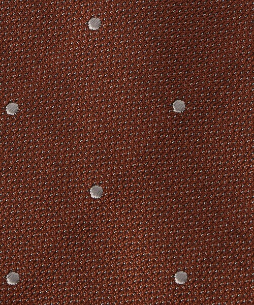 green label relaxing(グリーンレーベルリラクシング)の「<Alessandro Masi>8.0cm ドット ネクタイ(ネクタイ・メンズ・ダークブラウン/ネイビー・FREE)」の5枚目の写真