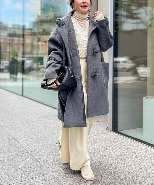 NOLLEY'S（ノーリーズ）の「NMPミドル丈ダッフルコート（ダッフル