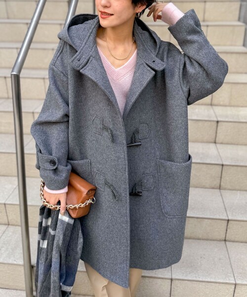 NOLLEY'S（ノーリーズ）の「NMPミドル丈ダッフルコート（ダッフル