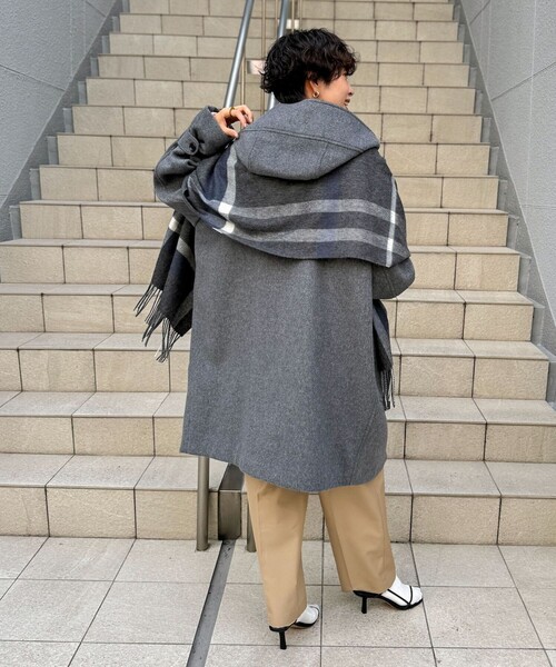 NOLLEY'S（ノーリーズ）の「NMPミドル丈ダッフルコート（ダッフル