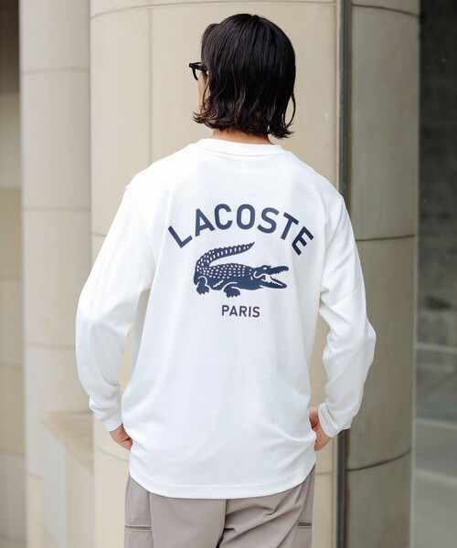 LACOSTE（ラコステ）の「LACOSTE / PARISロゴ ヘビーオンス Tシャツ（T