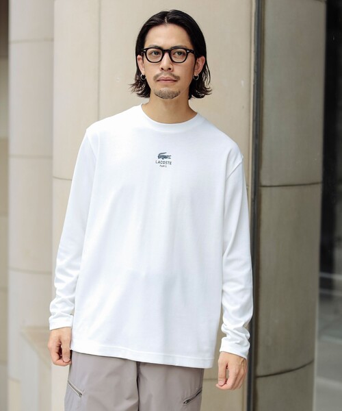 LACOSTE（ラコステ）の「LACOSTE / PARISロゴ ヘビーオンス T