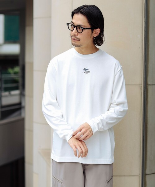 LACOSTE（ラコステ）の「LACOSTE / PARISロゴ ヘビーオンス Tシャツ（T