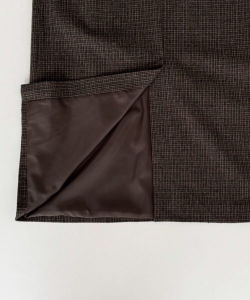 CANAL JEAN（キャナルジーン）の「diggity　チェックワンピース（ワンピース・レディース・ブラウン・36/38）」の12枚目の写真