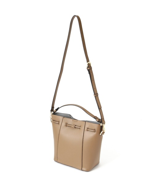 N.(N. Natural Beauty Basic)(エヌエヌナチュラルビューティーベーシック)の「◆巾着2wayショルダーバッグ(ショルダーバッグ・レディース・オフホワイト/ブラック/グレイッシュベージュ・フリ-)」の10枚目の写真