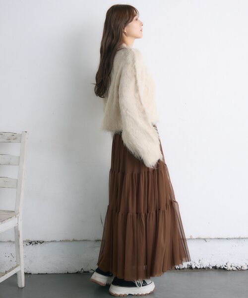 RETRO GIRL(レトロガール)の「起毛ニットPO(ニット/セーター・レディース・グリーン/オレンジ/ダークブルー/ナチュラル・FREE)」の13枚目の写真