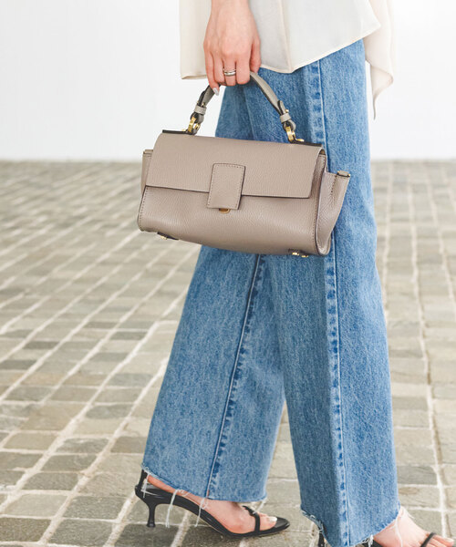 LORISTELLA(ロリステッラ)の「《追加11》LORISTELLA/ロリステッラ ワンハンドルショルダーバッグ(ショルダーバッグ・レディース・チャコールグレー/ライトグリーン/ブラック・FREE)」の8枚目の写真