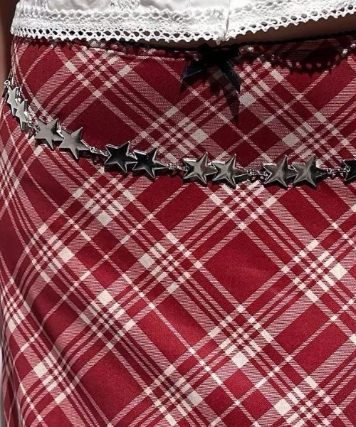 Achic（アシック）の「金属の星の五芒星ウエストベルト（ベルト・レディース・シルバー/ゴールド・F）」の3枚目の写真