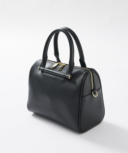 RIVE DROITE（リヴドロワ）の「【大人カジュアルに◎】レザーボストンバッグ（ボストンバッグ・レディース・ブラック/ベージュ・FREE）」の16枚目の写真