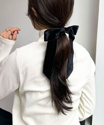 fredy emue | ベルベットリボンヘアカフ(ヘアゴム)