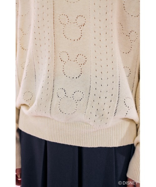 MOUSSY×Disney MD CABLE ニット / ミニー×フィガロ 新品タグ付き