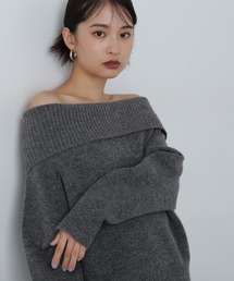 N.（N. Natural Beauty Basic） | ◆オフショルダーニット(ニット/セーター)