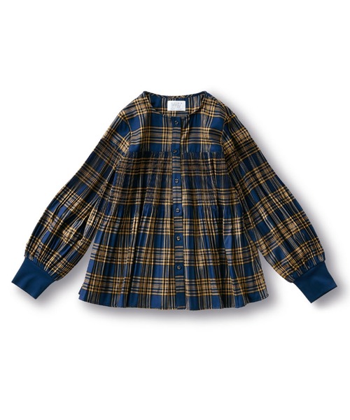 サニークラウズ プリプリプリーツブラウス〈レディース〉（シャツ/ブラウス）｜Sunny clouds（サニークラウズ）