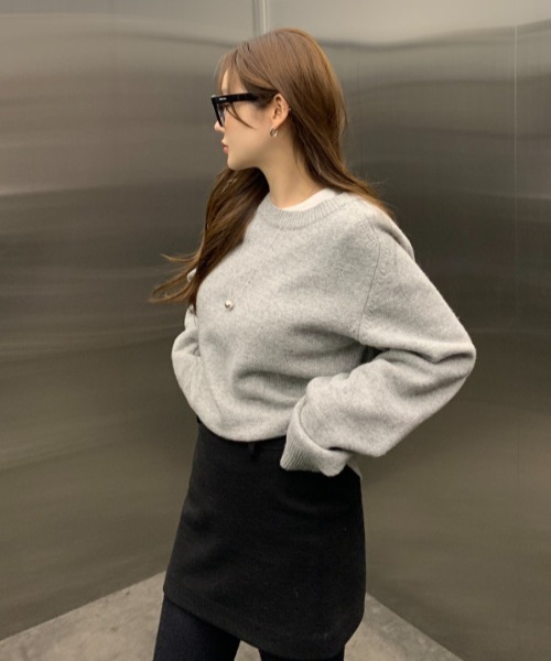 セール】バックカットニット（ニット/セーター）｜GEMEDA（ジェメダ