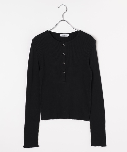 セール】リブヘンリーネックプルオーバー 134432（Tシャツ/カットソー