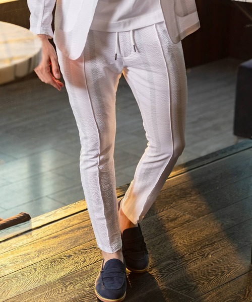 定価6万円1piu1uguale3 センタープレスブルーデニム