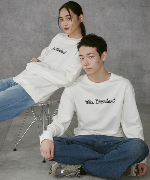 THE STANDARD（ザスタンダード）の「THE STANDARD/エルボーパッチグラフィックスウェット（スウェット・メンズ・その他6/その他4/その他2/その他5/その他3/その他1・LARGE/MEDIUM）」の2枚目の写真
