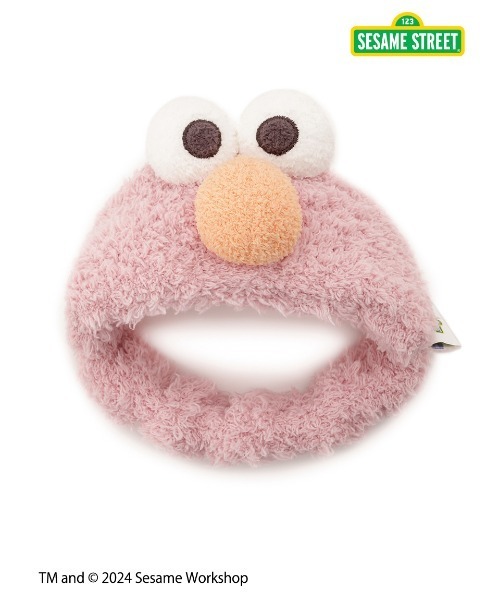 gelato pique（ジェラートピケ）の「【SESAME STREET】【UNISEX】エルモ ヘアバンド（ヘアバンド・レディース・ピンク・FREE）」の3枚目の写真