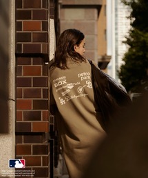 ADAM ET ROPE' | 【MLB COLLECTION BY JUN】裏毛スウェットハーフジップワンピース(ワンピース)