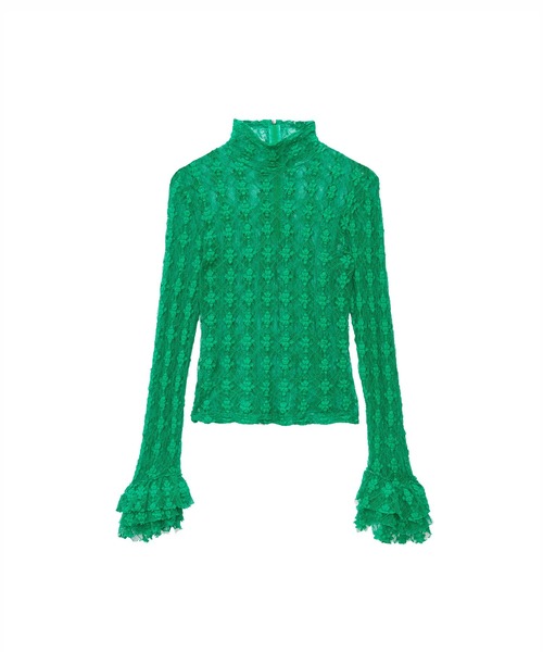 MSGM（エムエスジーエム）の「コットンリボンノースリーブ