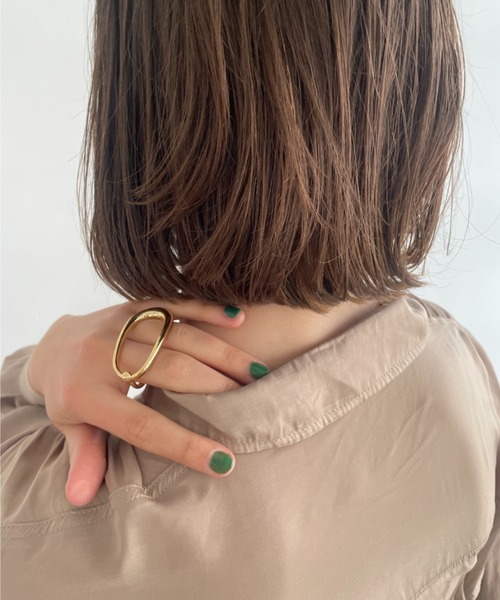 ciite'(シーテ)の「ダブルフィンガーリング(リング・レディース・シルバー/ゴールド・FREE)」の13枚目の写真