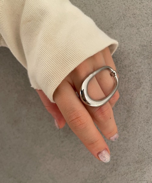 ciite'(シーテ)の「ダブルフィンガーリング(リング・レディース・シルバー/ゴールド・FREE)」の16枚目の写真