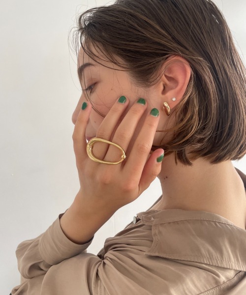 ciite'(シーテ)の「ダブルフィンガーリング(リング・レディース・シルバー/ゴールド・FREE)」の17枚目の写真