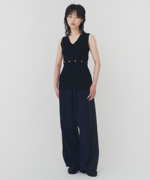 THINGS THAT MATTER(シングス ザット マター)の「MANY WAY KNIT / メニーウェイニット(ニット/セーター・レディース・グレー/レッド/ブラック・FREE)」の17枚目の写真