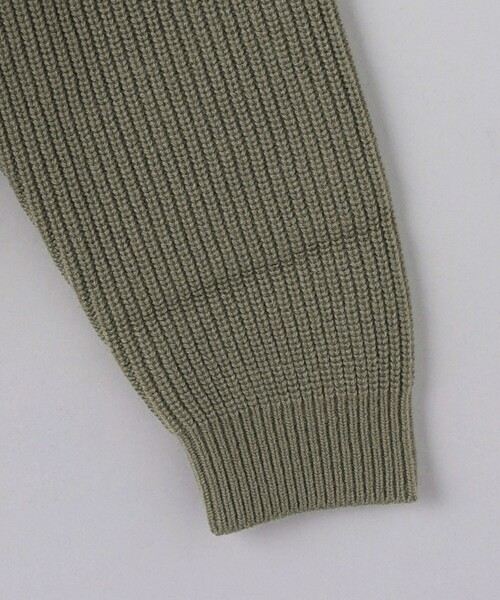 UNITED ARROWS（ユナイテッドアローズ）の「YAMAGATA アゼ カーディガン（カーディガン/ボレロ・メンズ・ナチュラル/ブラック/オリーブ・XL/M/S/L）」の16枚目の写真