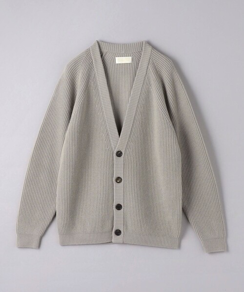 UNITED ARROWS（ユナイテッドアローズ）の「YAMAGATA アゼ カーディガン（カーディガン/ボレロ・メンズ・ナチュラル/ブラック/オリーブ・XL/M/S/L）」の22枚目の写真