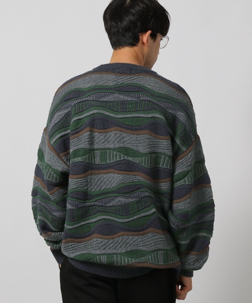 その他 mie セール】3Dボーダーニットプルオーバー / 141963（ニット/セーター